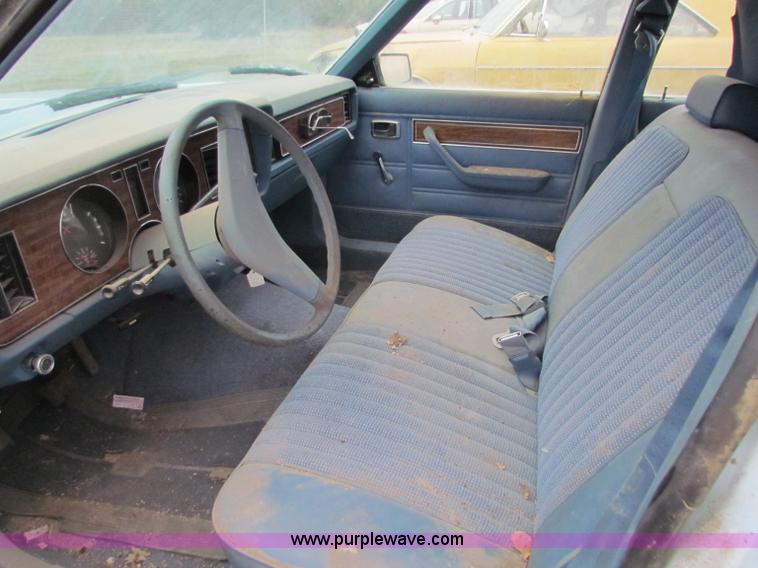 image for item E8098 1983 Ford Fairmont Futura