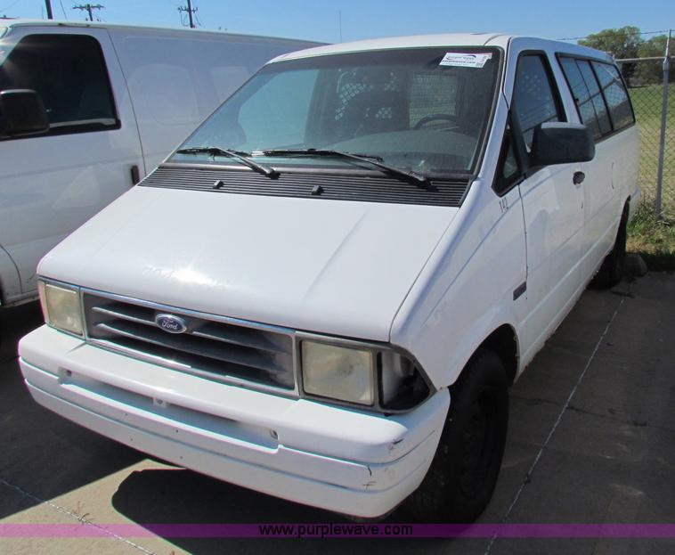 image for item E8105 1997 Ford Aerostar XLT cargo van