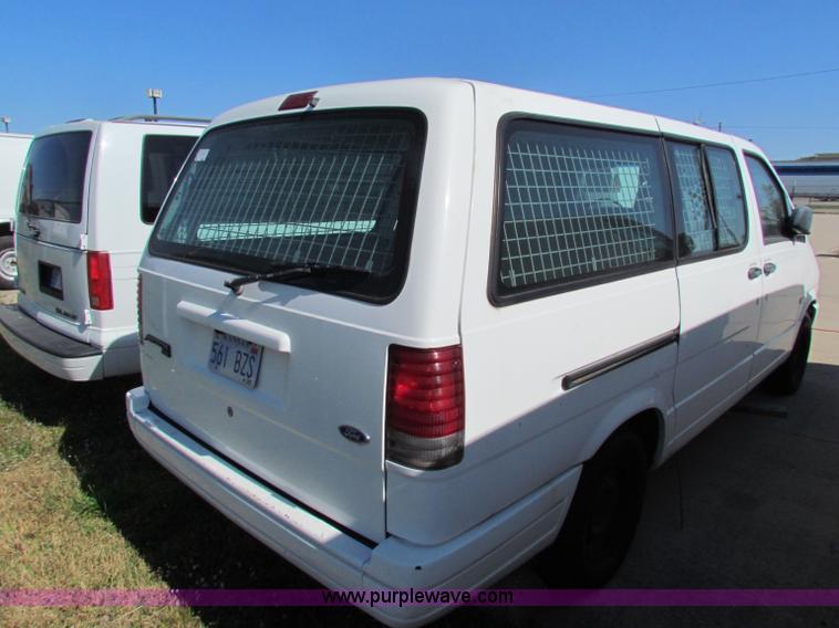 image for item E8105 1997 Ford Aerostar XLT cargo van