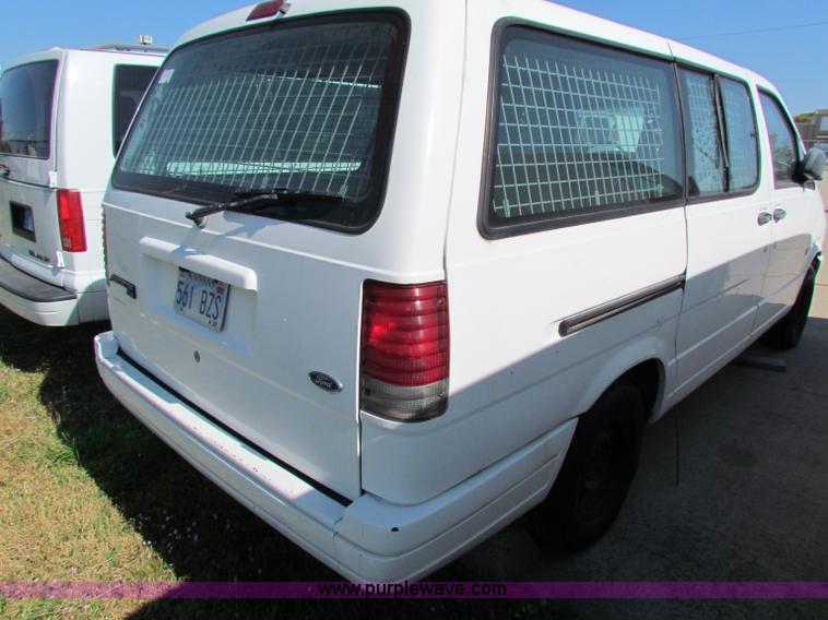 image for item E8105 1997 Ford Aerostar XLT cargo van