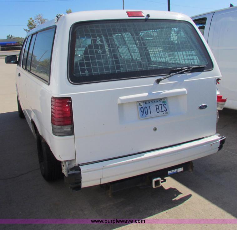 image for item E8109 1997 Ford Aerostar cargo van