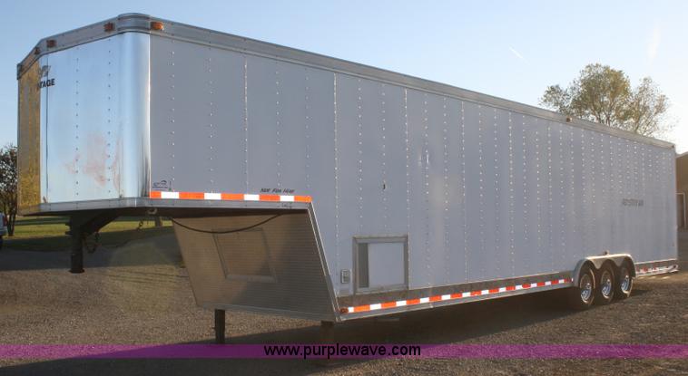 image for item F2684 2002 Vintage 44' enclosed trailer