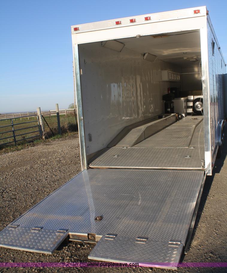 image for item F2684 2002 Vintage 44' enclosed trailer