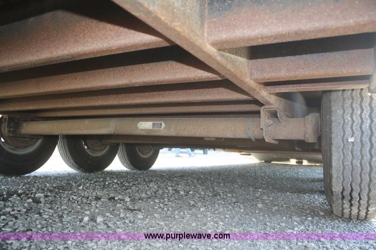 image for item F2684 2002 Vintage 44' enclosed trailer