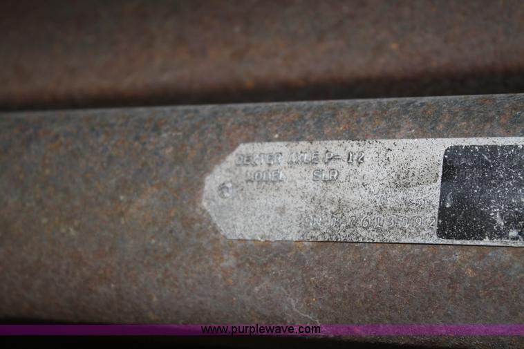 image for item F2684 2002 Vintage 44' enclosed trailer