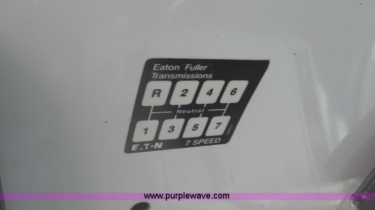 image for item F3055 1999 GMC C6500 refrigerated box truck