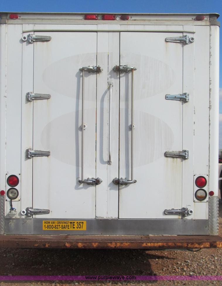 image for item F3055 1999 GMC C6500 refrigerated box truck