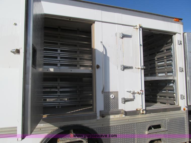 image for item F3055 1999 GMC C6500 refrigerated box truck