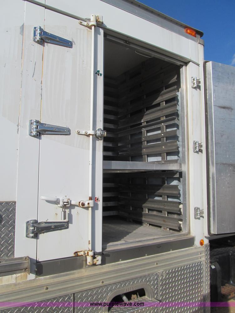 image for item F3055 1999 GMC C6500 refrigerated box truck