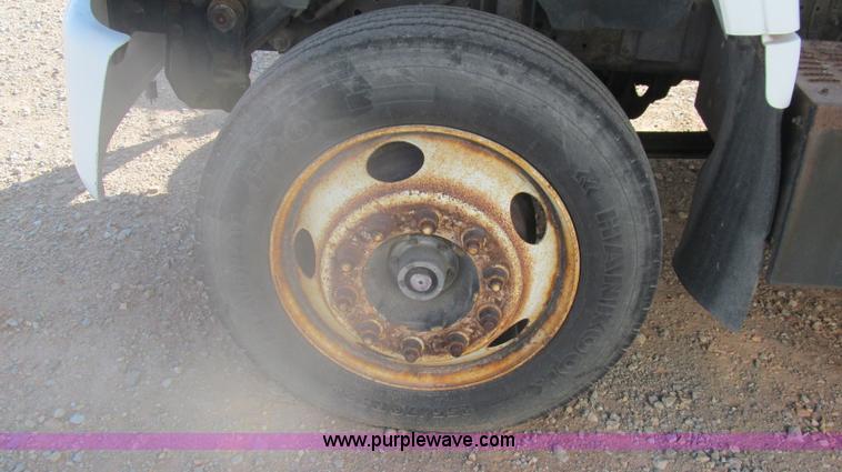 image for item F3055 1999 GMC C6500 refrigerated box truck