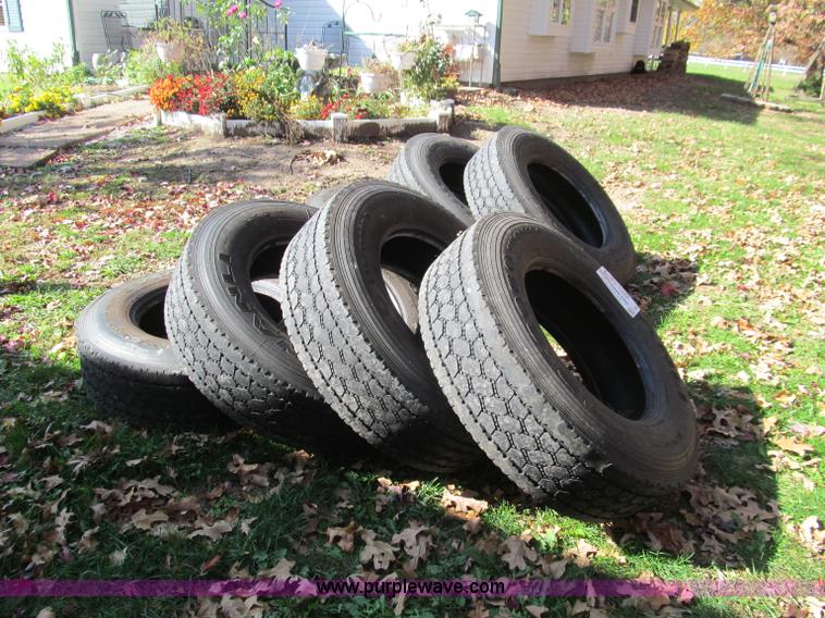 image for item F4642 (7) 295/75R22.5 tires