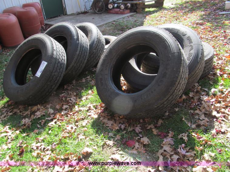 image for item F4642 (7) 295/75R22.5 tires