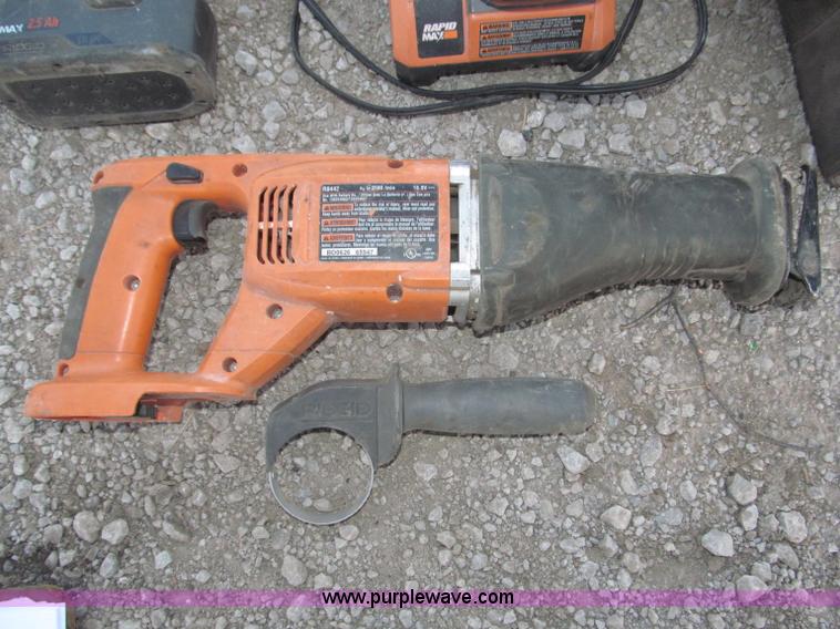 image for item K9616 Ridgid 18 volt cordless tools