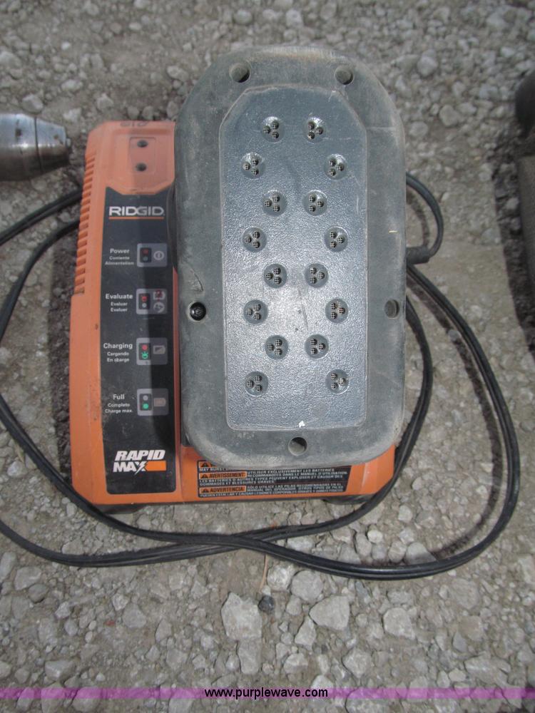 image for item K9616 Ridgid 18 volt cordless tools