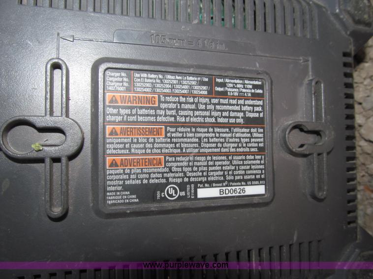 image for item K9616 Ridgid 18 volt cordless tools