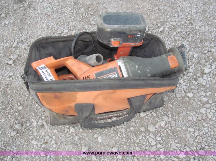 image for item K9616 Ridgid 18 volt cordless tools