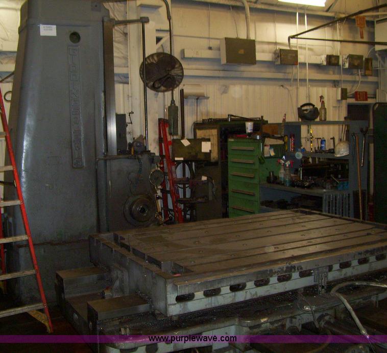 image for item S9152 1955 G&L 350T horizontal boring mill