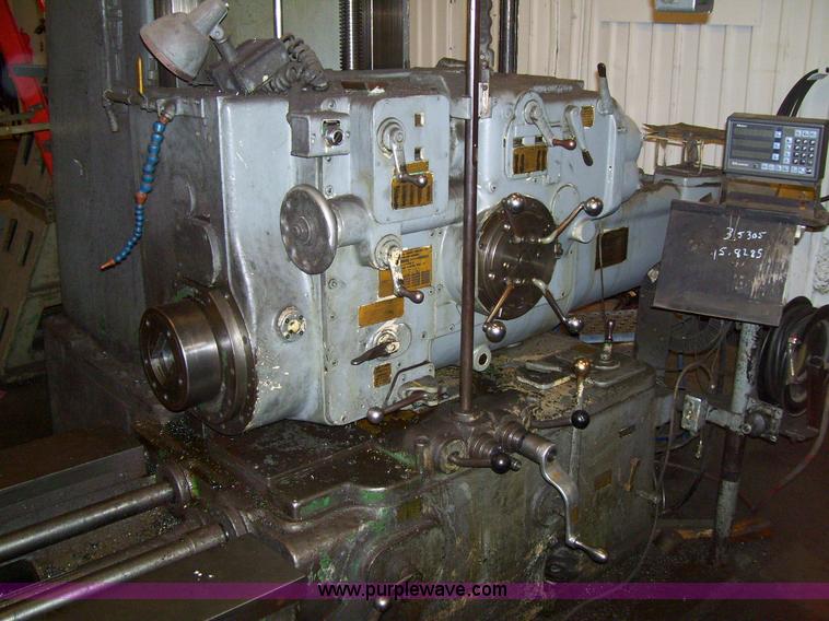 image for item S9152 1955 G&L 350T horizontal boring mill