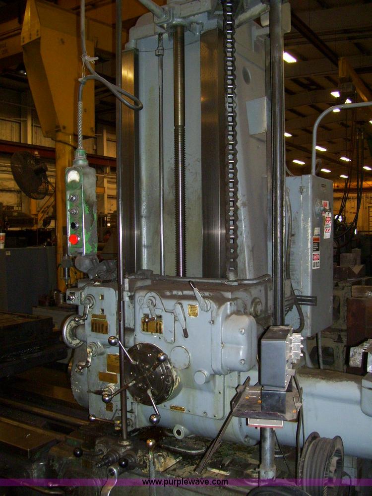 image for item S9152 1955 G&L 350T horizontal boring mill