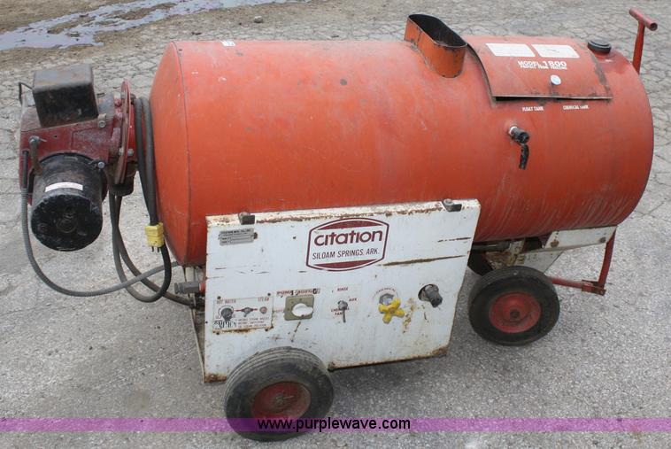image for item U9593 Citation steam pressure washer