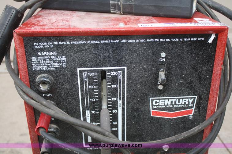 image for item U9661 Century 230 amp AC welder