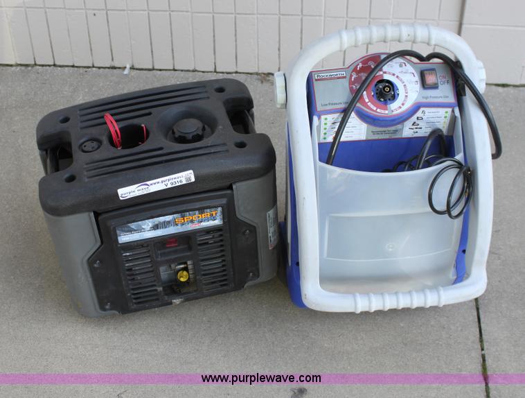 image for item V9316 Generator and pressure washer