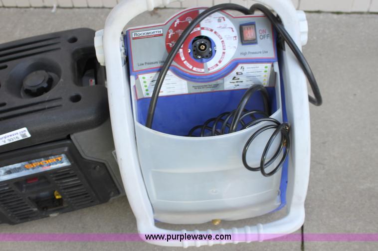 image for item V9316 Generator and pressure washer