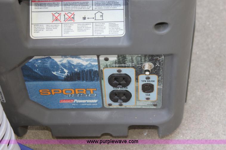 image for item V9316 Generator and pressure washer