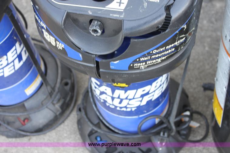 image for item V9320 (2) Campbell Hausfield air compressors