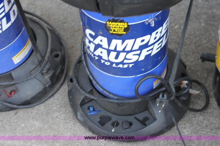 image for item V9320 (2) Campbell Hausfield air compressors