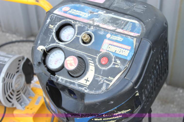 image for item V9320 (2) Campbell Hausfield air compressors