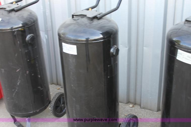 image for item V9322 (3) 30 gallon air tanks
