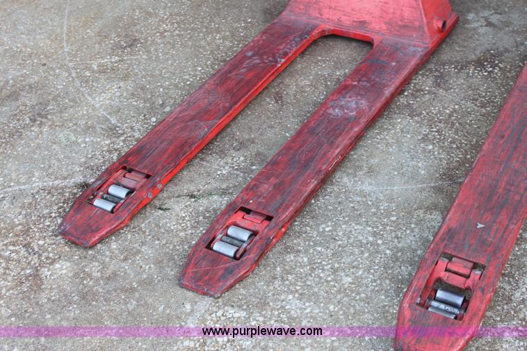 image for item V9329 (2) Vestil low profile pallet jacks