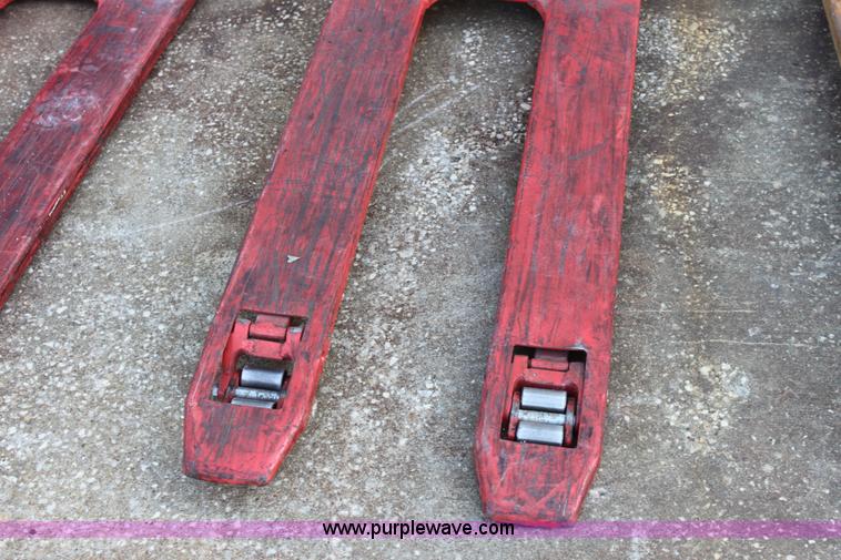 image for item V9329 (2) Vestil low profile pallet jacks