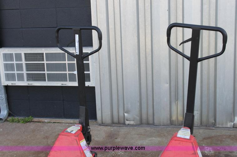 image for item V9329 (2) Vestil low profile pallet jacks
