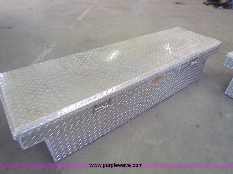 image for item V9364 (2) aluminum truck toolboxes
