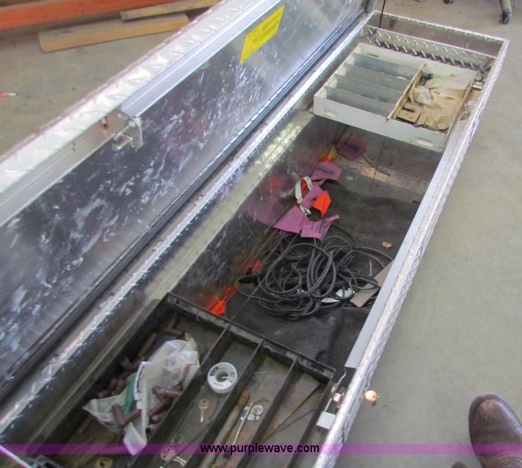 image for item V9364 (2) aluminum truck toolboxes