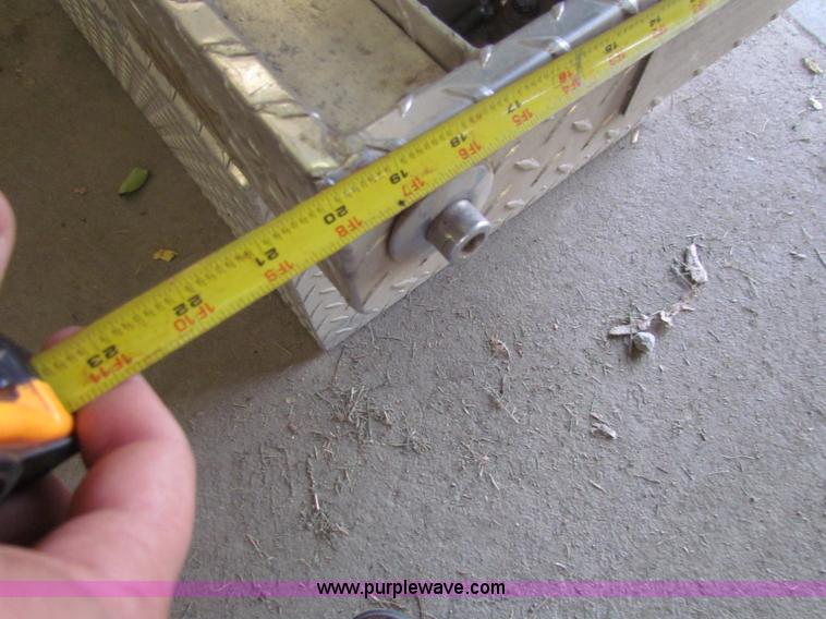 image for item V9364 (2) aluminum truck toolboxes