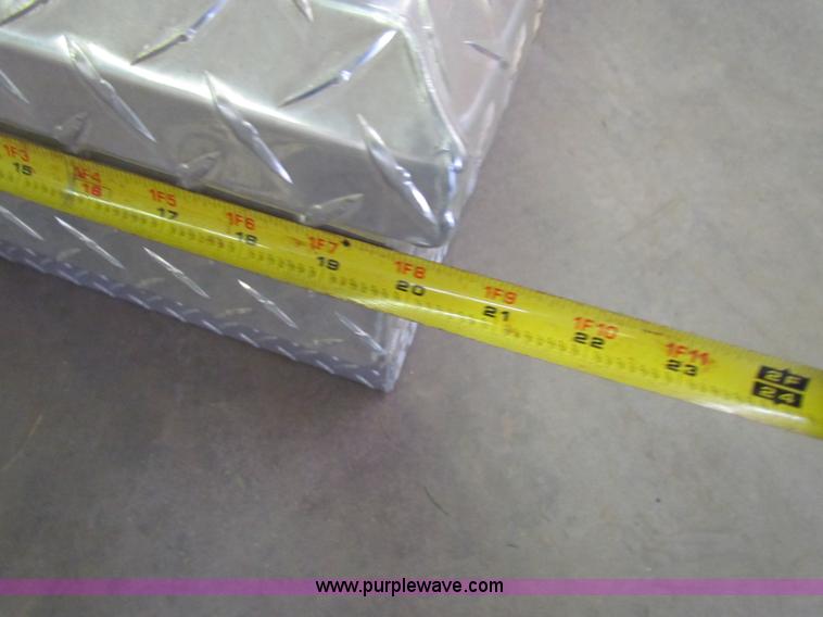 image for item V9364 (2) aluminum truck toolboxes