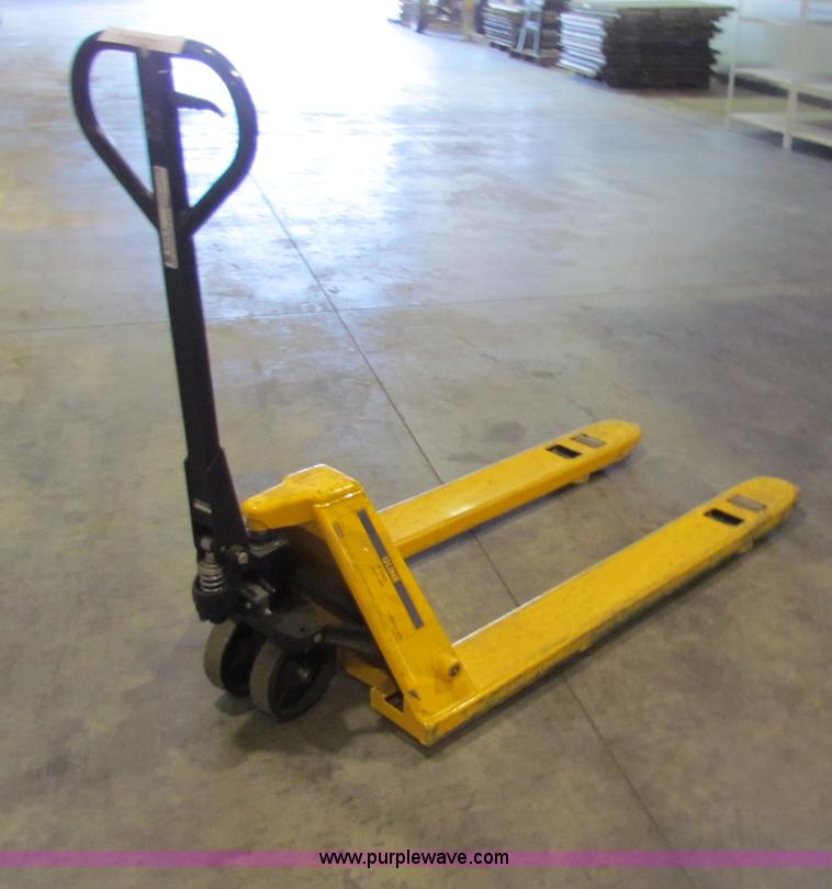 image for item V9378 U-line pallet jack