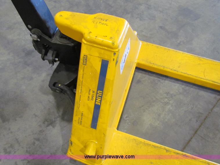 image for item V9378 U-line pallet jack