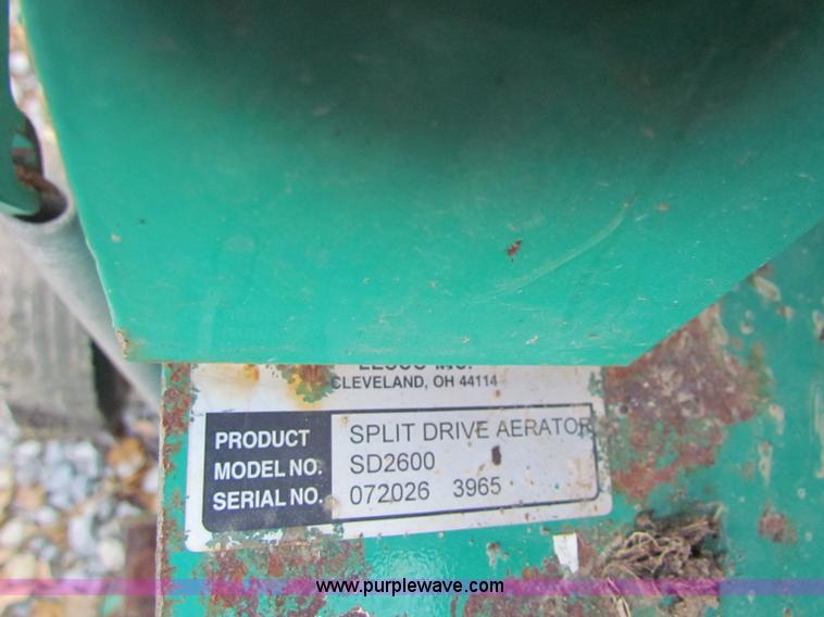 image for item V9390 Lesco Commercial Plus aerator