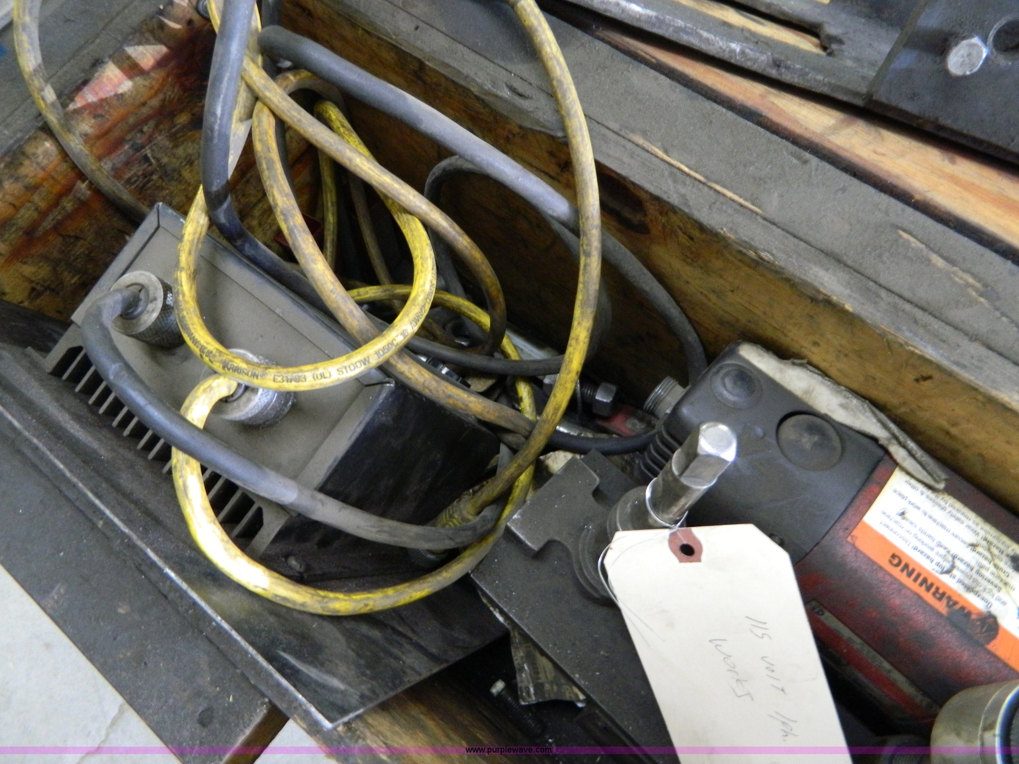 Climax KM3000 portable keyway cutter in Concordia, KS Item S9107 sold