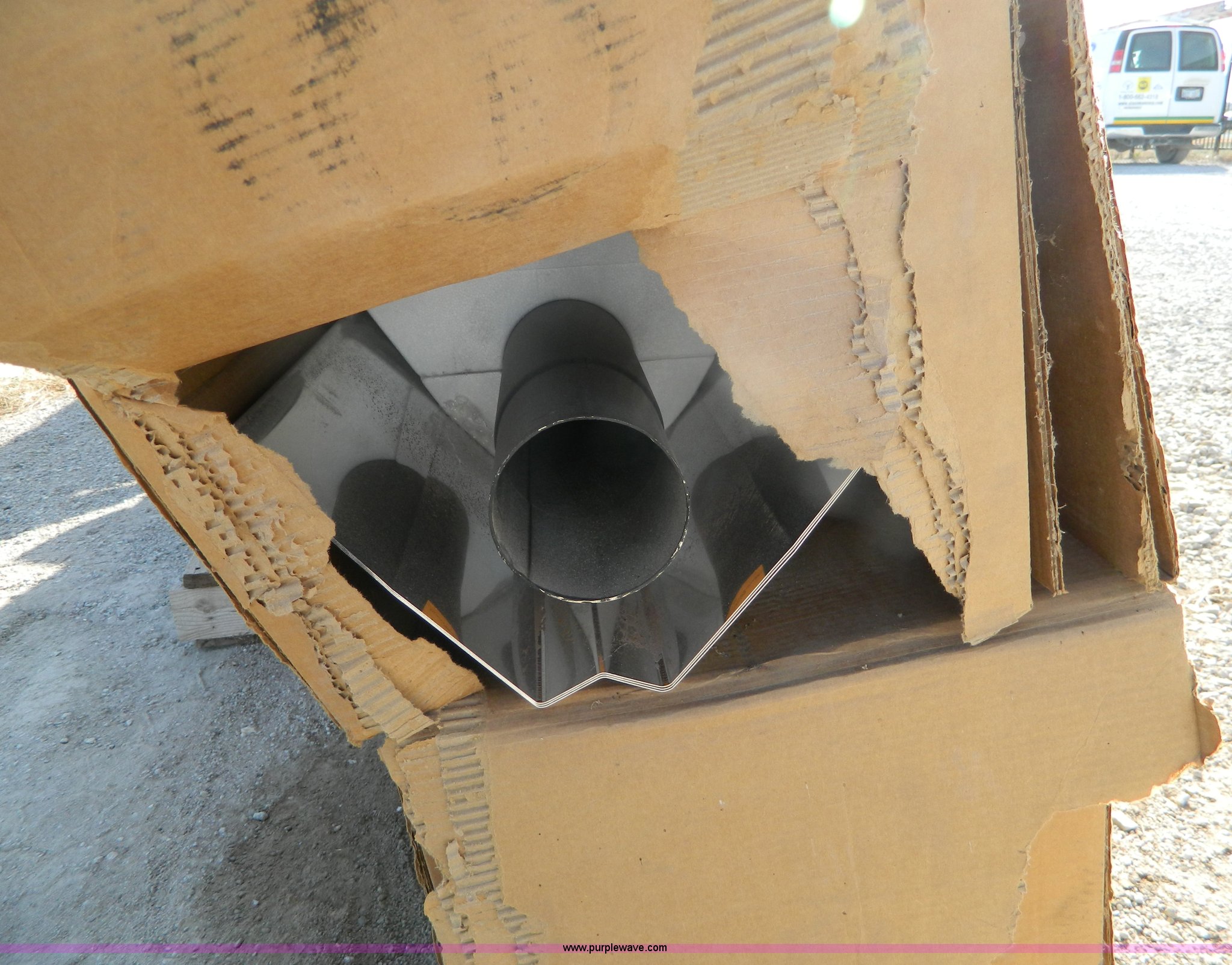 Natural gas tube heaters in Hays, KS Item S9166 sold Purple Wave