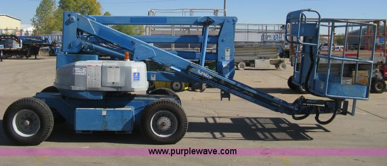 image for item B8268 1993 Genie Z-45/22 knuckle boom lift