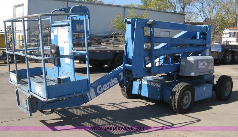 image for item B8268 1993 Genie Z-45/22 knuckle boom lift