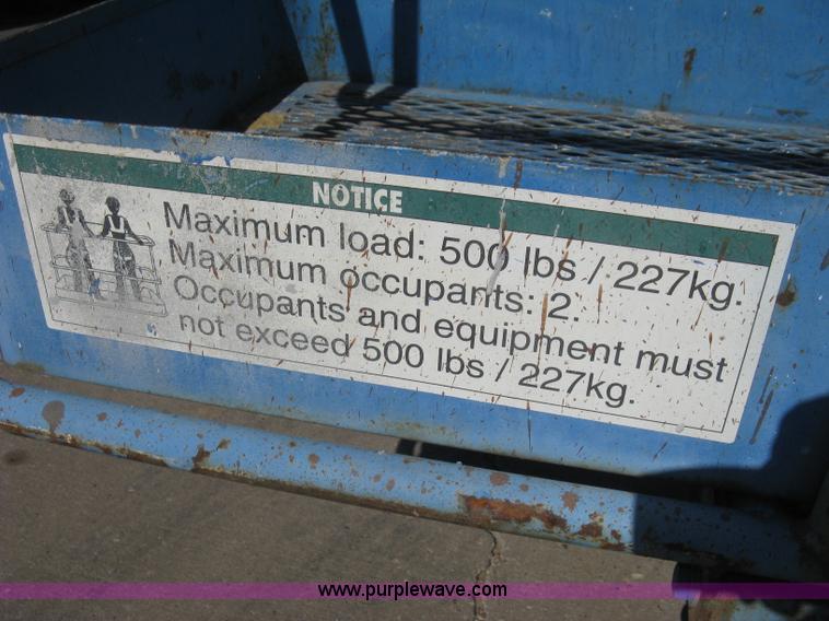 image for item B8268 1993 Genie Z-45/22 knuckle boom lift