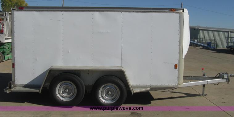 image for item B8273 1981 Fruehauf tandem axle cargo trailer