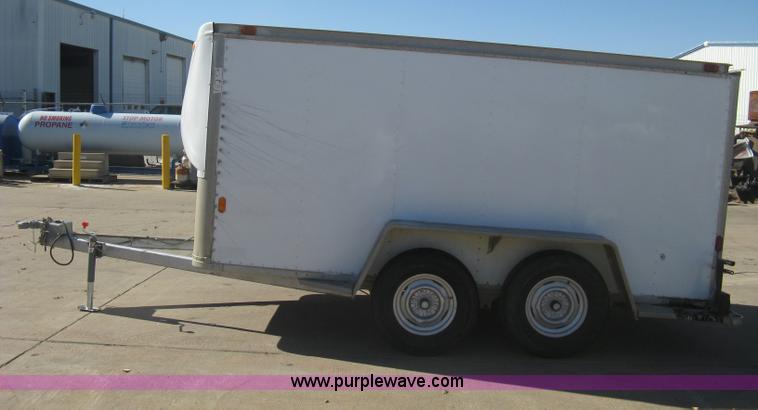 image for item B8273 1981 Fruehauf tandem axle cargo trailer