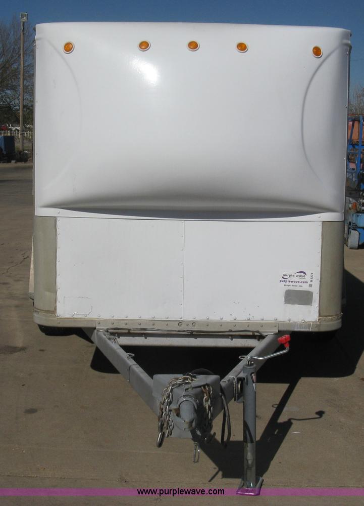 image for item B8273 1981 Fruehauf tandem axle cargo trailer